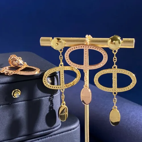 Replica Hermes Earrings For Women #1398667 $27.00 USD for Wholesale