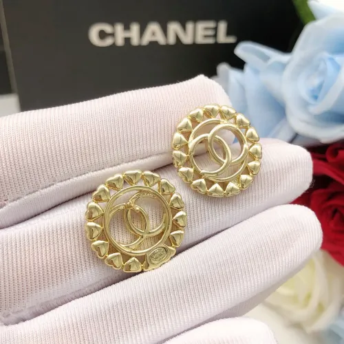 Replica Chanel Earrings For Women #1398734 $25.00 USD for Wholesale