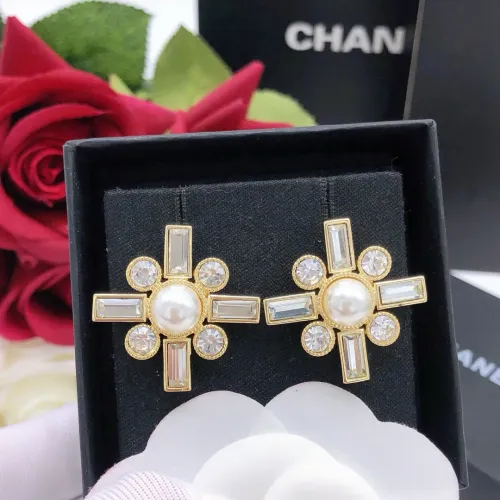 Chanel Earrings For Women #1398738 $25.00 USD, Wholesale Replica Chanel Earrings