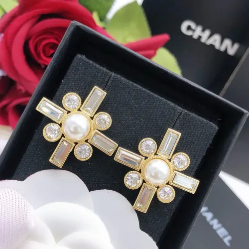 Replica Chanel Earrings For Women #1398738 $25.00 USD for Wholesale
