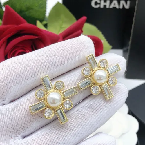 Replica Chanel Earrings For Women #1398738 $25.00 USD for Wholesale
