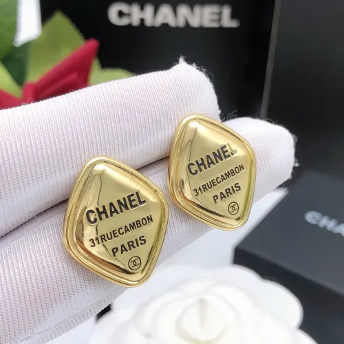 Replica Chanel Earrings For Women #1398743 $25.00 USD for Wholesale
