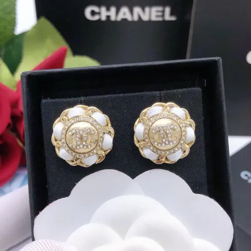Chanel Earrings For Women #1398745 $25.00 USD, Wholesale Replica Chanel Earrings