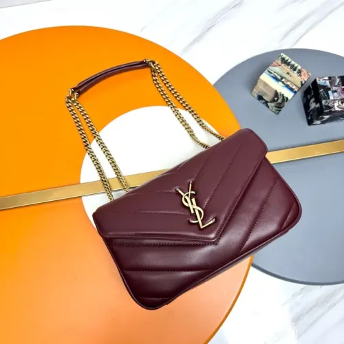 Yves Saint Laurent YSL AAA Quality Shoulder Bags For Women #1398753 $220.00 USD, Wholesale Replica Yves Saint Laurent YSL AAA Quality Shoulder Bags