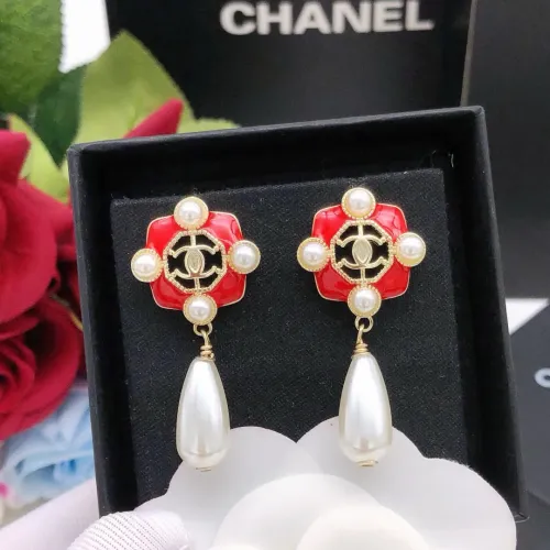 Chanel Earrings For Women #1398759 $25.00 USD, Wholesale Replica Chanel Earrings