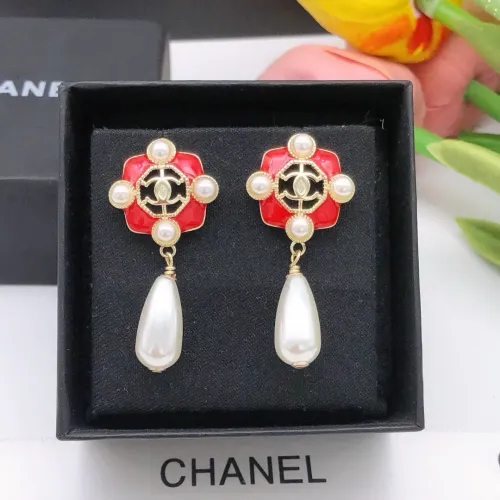 Replica Chanel Earrings For Women #1398759 $25.00 USD for Wholesale