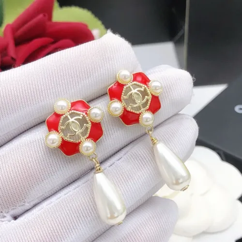 Replica Chanel Earrings For Women #1398759 $25.00 USD for Wholesale
