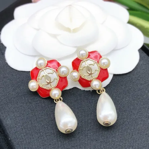 Replica Chanel Earrings For Women #1398759 $25.00 USD for Wholesale