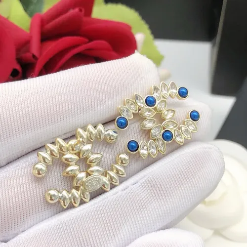 Replica Chanel Earrings For Women #1398768 $25.00 USD for Wholesale