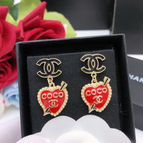Chanel Earrings For Women #1398785 $25.00 USD, Wholesale Replica Chanel Earrings