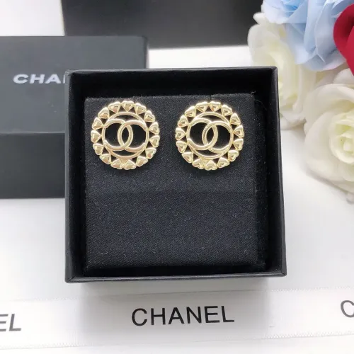 Replica Chanel Earrings For Women #1398790 $25.00 USD for Wholesale