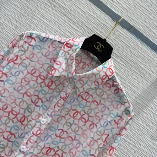 Replica Chanel Shirts Long Sleeved For Women #1398796 $68.00 USD for Wholesale