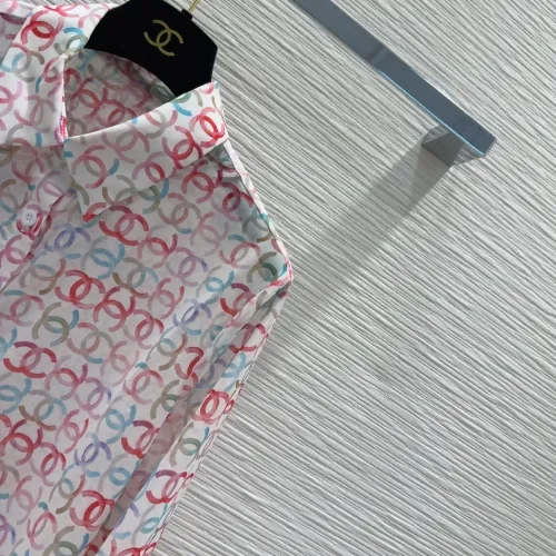Replica Chanel Shirts Long Sleeved For Women #1398796 $68.00 USD for Wholesale