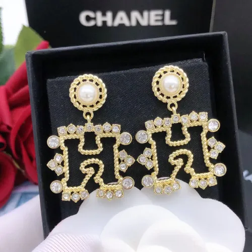 Chanel Earrings For Women #1398797 $25.00 USD, Wholesale Replica Chanel Earrings