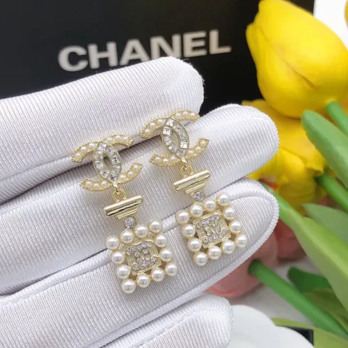 Replica Chanel Earrings For Women #1398798 $25.00 USD for Wholesale
