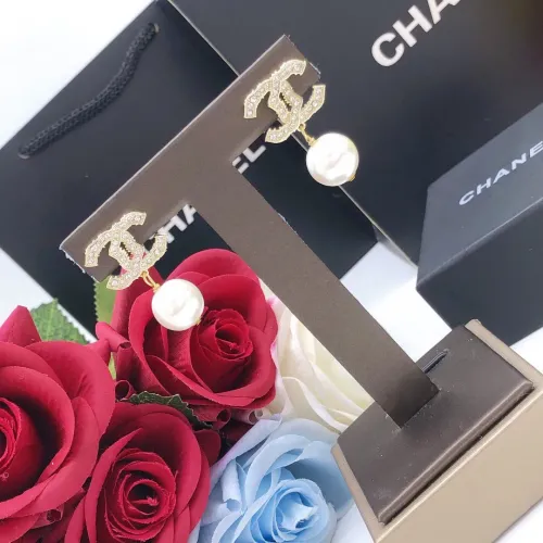 Replica Chanel Earrings For Women #1398811 $25.00 USD for Wholesale