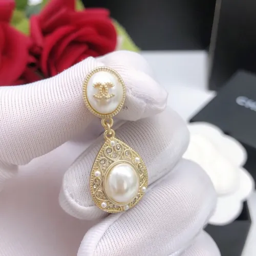 Replica Chanel Earrings For Women #1398815 $25.00 USD for Wholesale