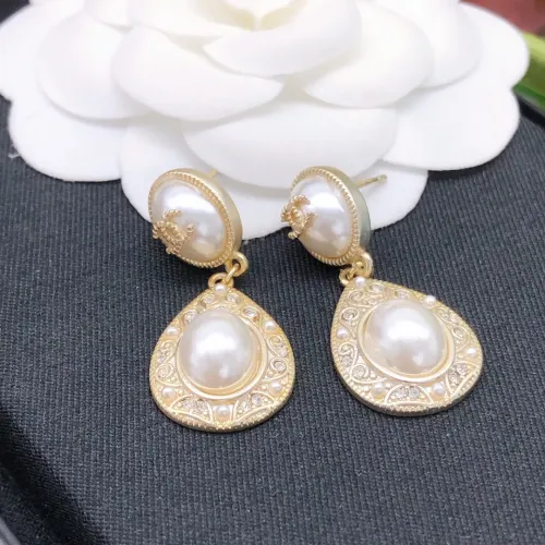 Replica Chanel Earrings For Women #1398815 $25.00 USD for Wholesale