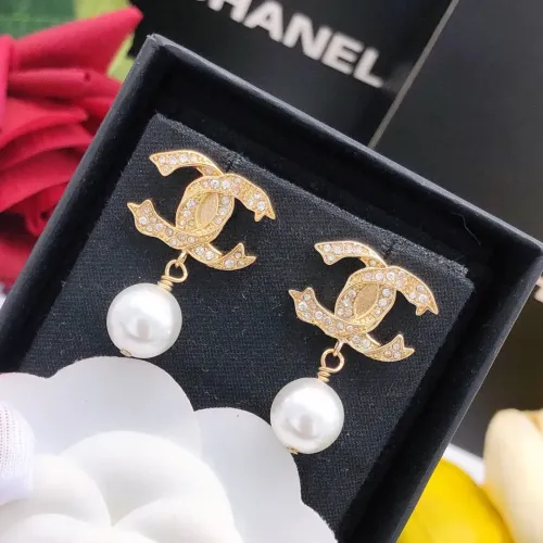 Replica Chanel Earrings For Women #1398816 $25.00 USD for Wholesale
