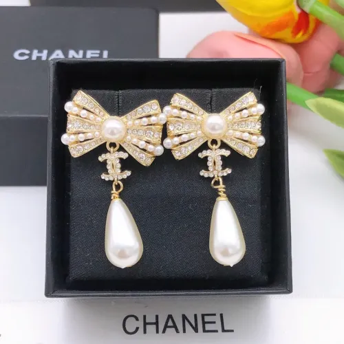 Replica Chanel Earrings For Women #1398827 $27.00 USD for Wholesale