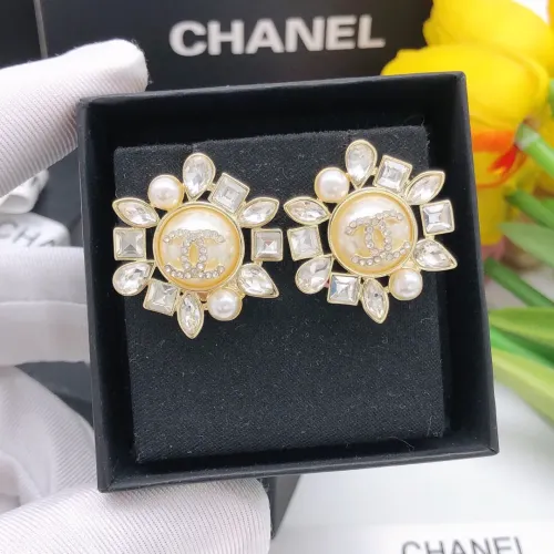 Replica Chanel Earrings For Women #1398828 $27.00 USD for Wholesale