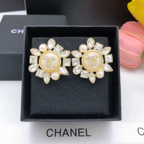 Replica Chanel Earrings For Women #1398828 $27.00 USD for Wholesale