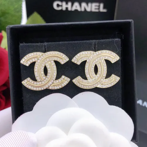 Chanel Earrings For Women #1398833 $25.00 USD, Wholesale Replica Chanel Earrings
