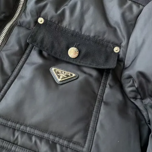 Replica Prada Down Feather Coat Long Sleeved For Men #1398837 $172.00 USD for Wholesale