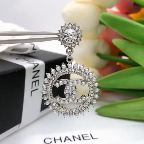 Replica Chanel Earrings For Women #1398847 $27.00 USD for Wholesale