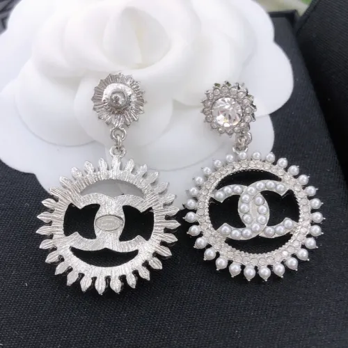 Replica Chanel Earrings For Women #1398847 $27.00 USD for Wholesale