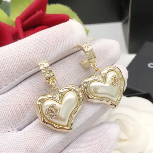 Replica Chanel Earrings For Women #1398849 $25.00 USD for Wholesale