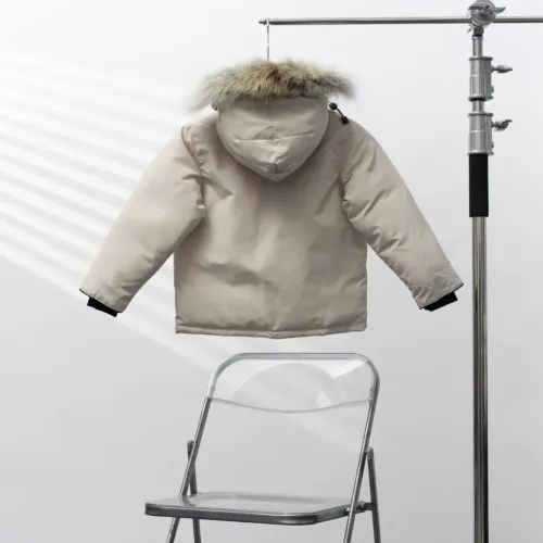 Replica Canada Goose Down Feather Coat Long Sleeved For Kids #1398853 $132.00 USD for Wholesale