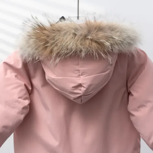 Replica Canada Goose Down Feather Coat Long Sleeved For Kids #1398854 $132.00 USD for Wholesale