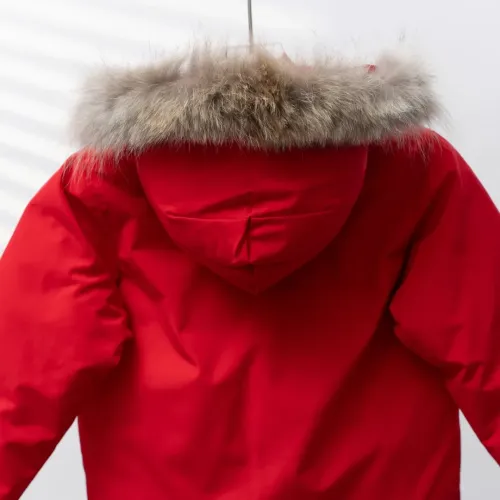 Replica Canada Goose Down Feather Coat Long Sleeved For Kids #1398857 $132.00 USD for Wholesale