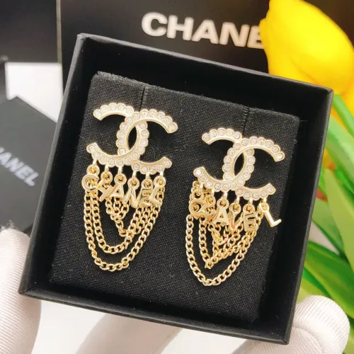 Replica Chanel Earrings For Women #1398866 $27.00 USD for Wholesale