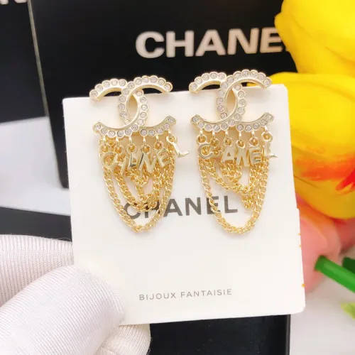 Replica Chanel Earrings For Women #1398866 $27.00 USD for Wholesale
