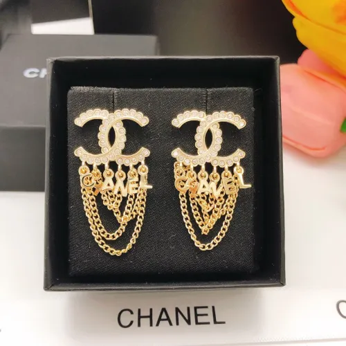 Replica Chanel Earrings For Women #1398866 $27.00 USD for Wholesale