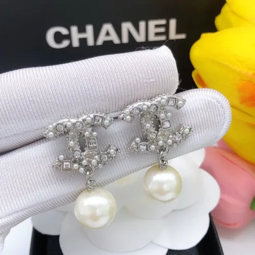 Replica Chanel Earrings For Women #1398868 $25.00 USD for Wholesale