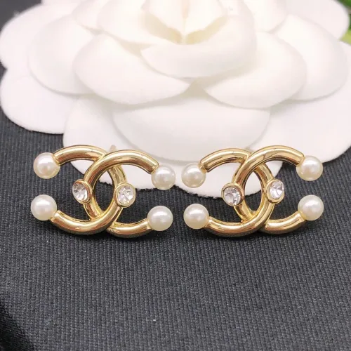 Chanel Earrings For Women #1398934 $25.00 USD, Wholesale Replica Chanel Earrings