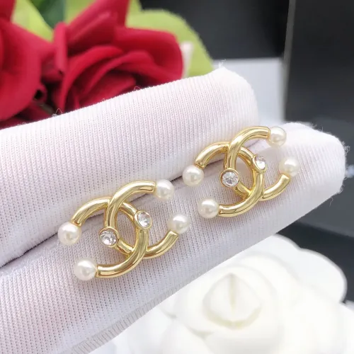 Replica Chanel Earrings For Women #1398934 $25.00 USD for Wholesale