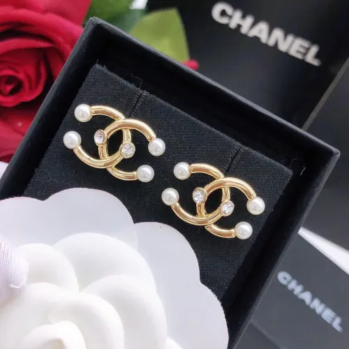 Replica Chanel Earrings For Women #1398934 $25.00 USD for Wholesale