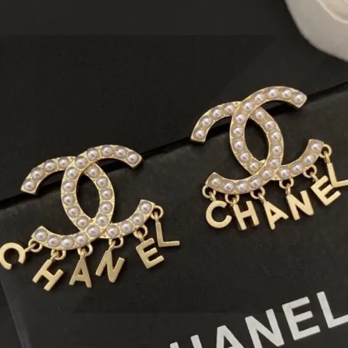 Chanel Earrings For Women #1398937 $25.00 USD, Wholesale Replica Chanel Earrings
