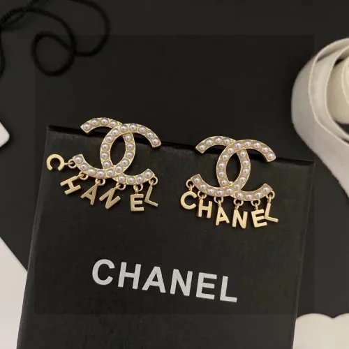 Replica Chanel Earrings For Women #1398937 $25.00 USD for Wholesale