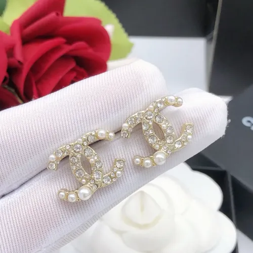 Replica Chanel Earrings For Women #1398940 $25.00 USD for Wholesale