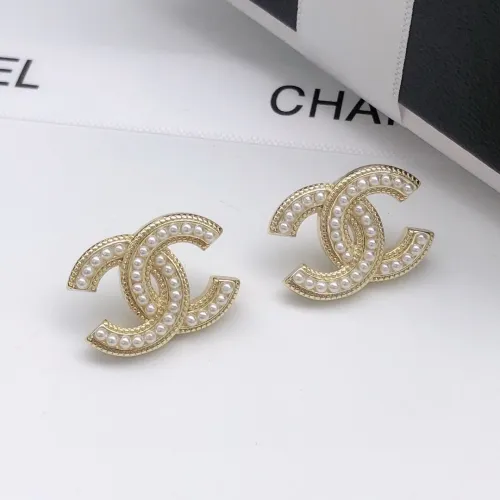 Chanel Earrings For Women #1398948 $25.00 USD, Wholesale Replica Chanel Earrings