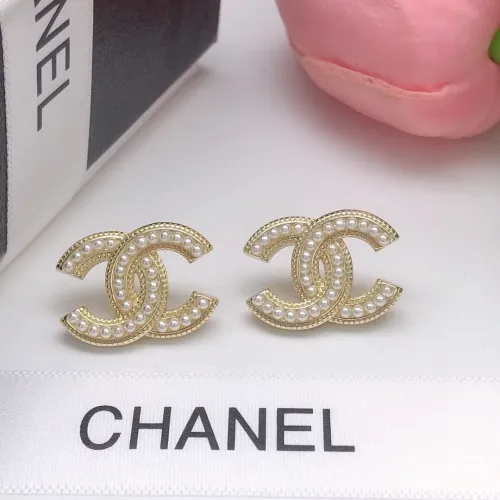 Replica Chanel Earrings For Women #1398948 $25.00 USD for Wholesale