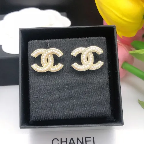 Replica Chanel Earrings For Women #1398948 $25.00 USD for Wholesale