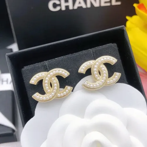Replica Chanel Earrings For Women #1398948 $25.00 USD for Wholesale
