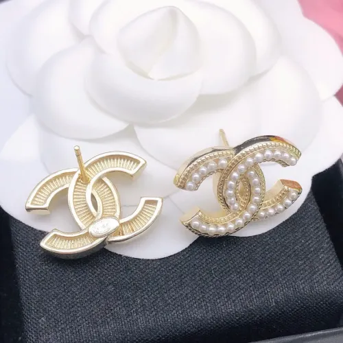 Replica Chanel Earrings For Women #1398948 $25.00 USD for Wholesale