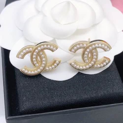 Replica Chanel Earrings For Women #1398948 $25.00 USD for Wholesale